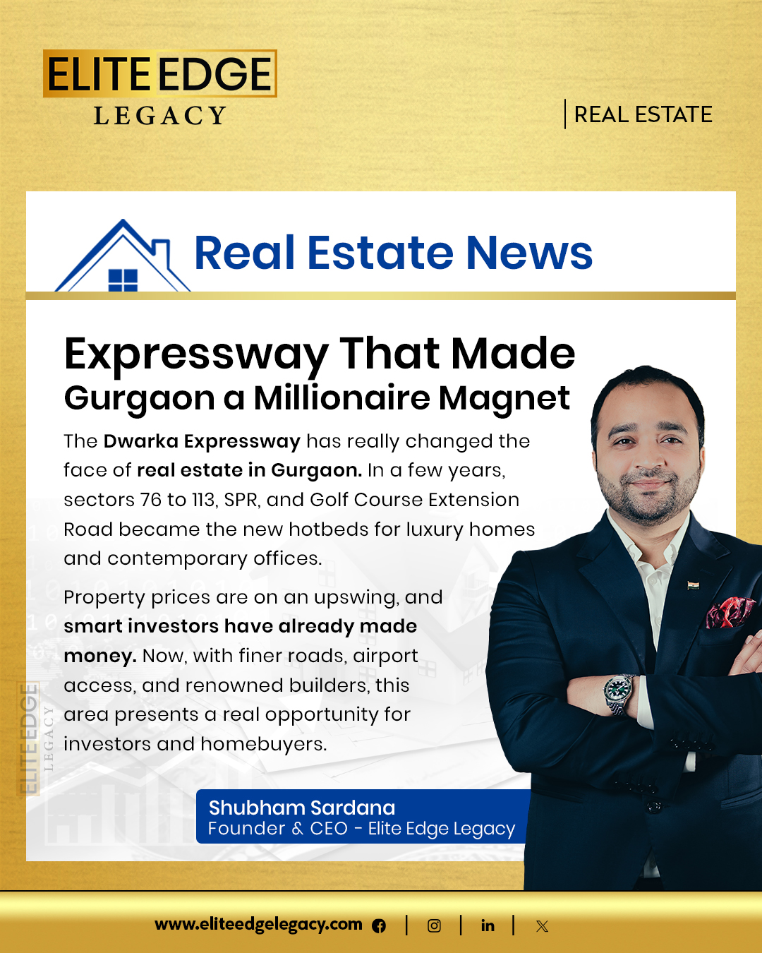 Expressway that made gurgaon a millionaire magnet