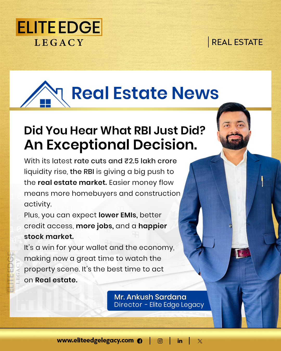 Did you hear what RBI just did ?